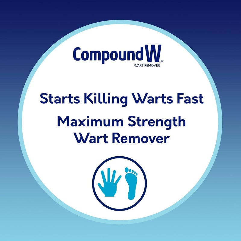 Compound W Maximum Strength Wart Remover One Step Invisible Medicated Strips - 14 Count - Image 2